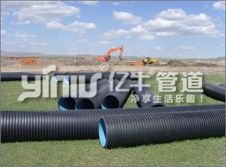 PE双壁波纹管工程案例
